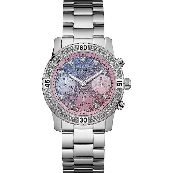 Relógio GUESS Feminino FUNDO Rosa/azul 92595L0GSNA1