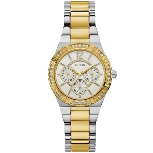 Relógio Guess Feminino Prata e Dourado 92662Lpgsba2