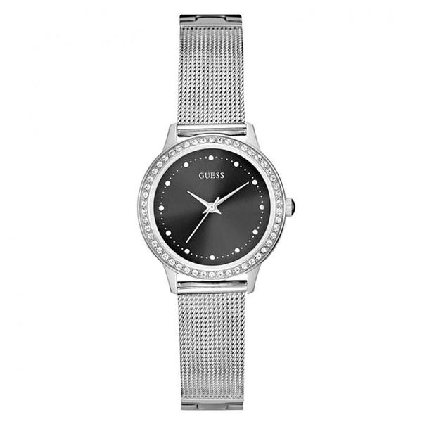 Relógio Guess Feminino Prata e Preto - 92650L0GDNA4