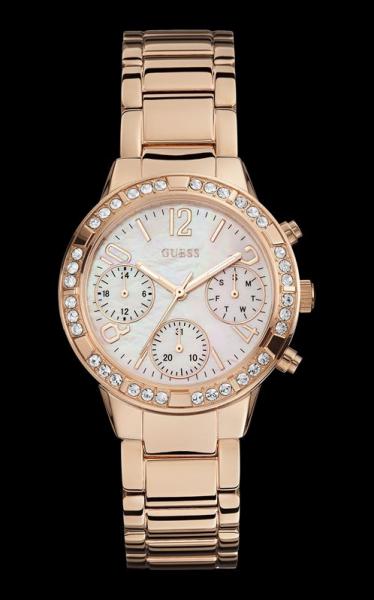 Relógio Guess Feminino Rose com Cristais 92551lpgsra2