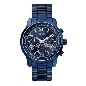 Relógio Guess Iconic Blue Impression Cronógrafo Analógico Unissex W0379G - 92526GPDEA4