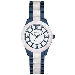 Relógio Guess Iconic Blue Impression Multifunção Analógico Unissex W0074L3 - 92469LPGSEF4