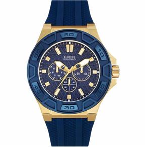 Relogio Guess Masculino 92587gpgsdu1 - Azul/dourado