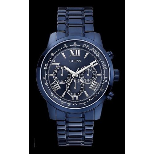 Relógio Guess Masculino Aço Azul 92526gpgdea4