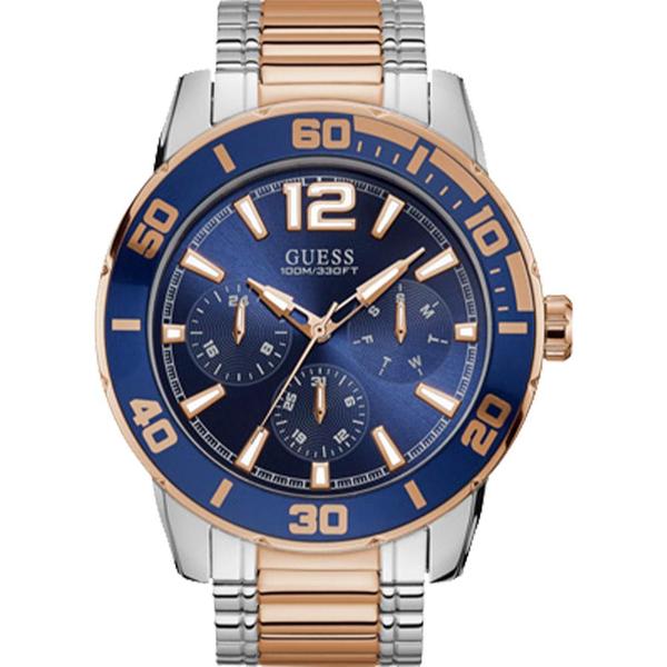 Relógio Guess Masculino Bicolor 92769GPGSGA1 Analógico 10 Atm Cristal Mineral Tamanho Grande