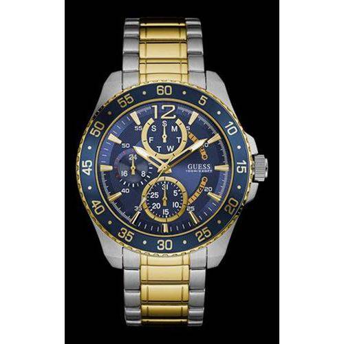 Relógio Guess Masculino Bicolor Fundo Azul 92600gpgsba1