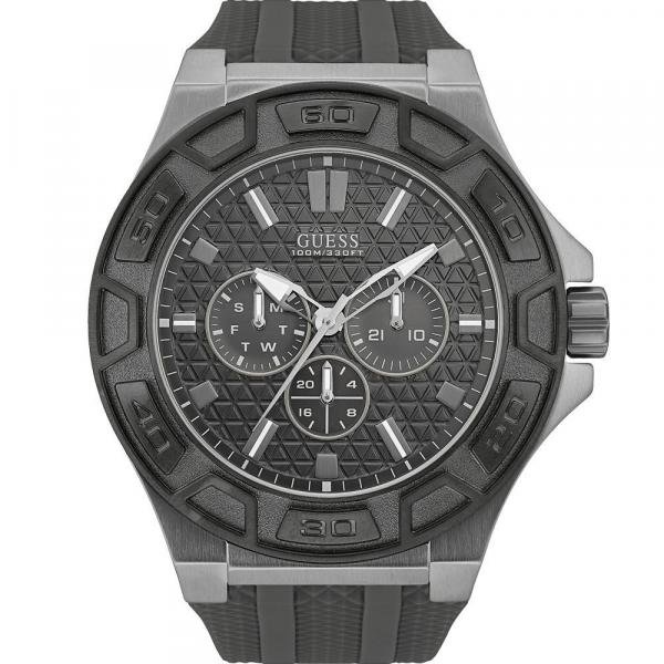 Relógio Guess Masculino Cinza 92587GPGSSU6 Analógico 10 Atm Cristal Mineral Tamanho Grande