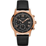 Relógio Guess Masculino Couro Preto 92680gpgdrc6 Social