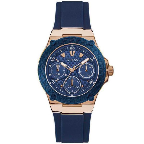 Relógio Guess Masculino Dourado e Azul - 92684LPGSRU1