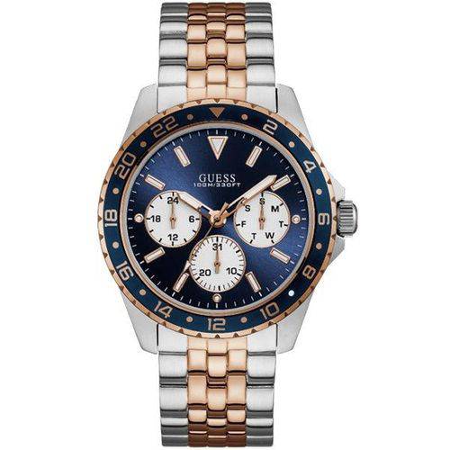 Relógio Guess Masculino Prata/Rosê 92698gpgsga3