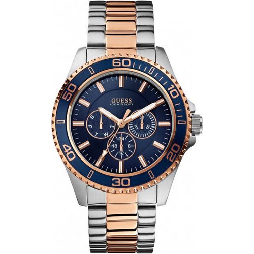 Relógio Guess Multifunção 92488gpgsga2 W0172g3 Azul