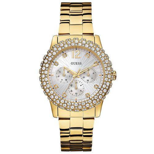 Relógio Guess Multifunção 92513lpgsda1 W0335l2 Dourado