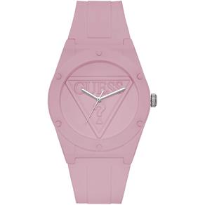 Relógio Guess Retro Pop Silicone Rosa Rose W0979L5