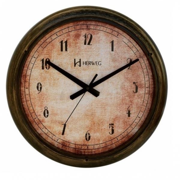 Relógio Herweg 6654 245 Ouro Envelhecido 40cm