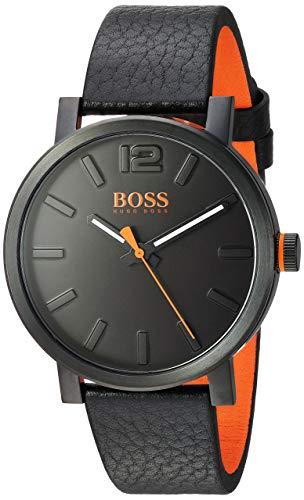 Relógio Hugo Boss Bilbao Couro Preto 1550038