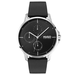 Relógio Hugo Boss Masculino Couro Preto - 1530022