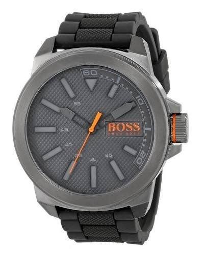 Relógio Hugo Boss Pulseira Silicone Original 13 Masculino - Metais Brasil