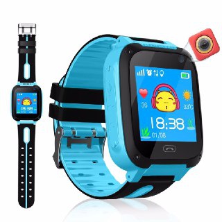 Relógio Infantil Rastreador Localizador C/câmera Anti-lost Sos Smartwatch Azul - Lx
