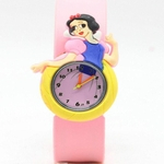 Relógio Infantil de Borracha Rosa Princesa FGifter