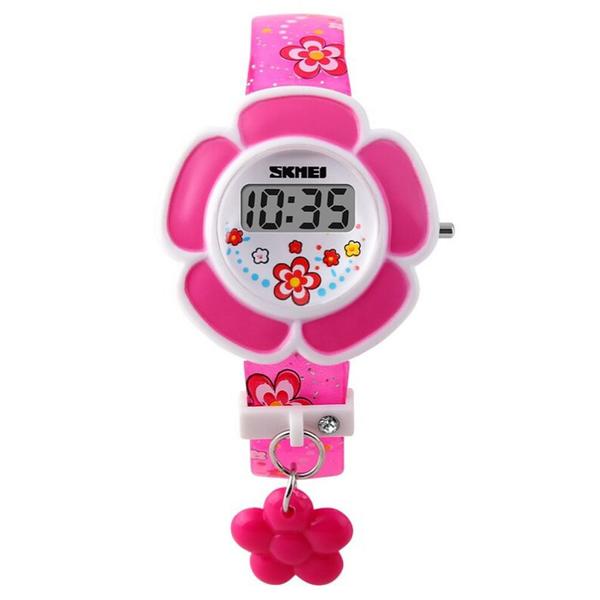 Relógio Infantil Menina Skmei Digital 1144 Rosa