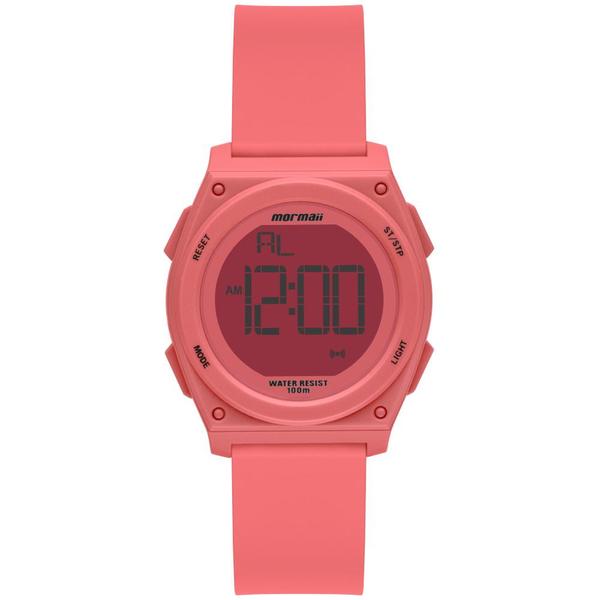 Relógio Infantil Mormaii MO9450AA/8T 36mm Silicone Rosa