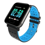 Relógio inteligente Bluetooth Pulseira Esportiva Freqüência Cardíaca Sono Monitoramento da Pressão Arterial APP Control IP67 À Prova D 'Água para Esportes Ao Ar Livre Modos Mul