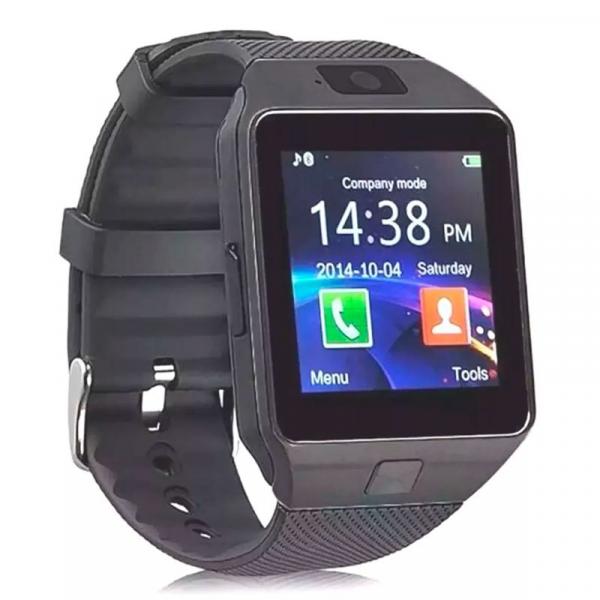 Relógio Inteligente Celular Smartwatch Chip Bluetooth Gsm Touch Camera Android IOS - Thata Esportes