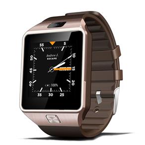 Relógio Inteligente com Celular e Bluetooth Tenfifteen QW09 (Dourado)