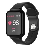 Relógio inteligente de Fitness Rastreador Heart Rate Blood Pressure Oxygen Medidor Passo Movimento Call to Remind Bluetooth Waterproof