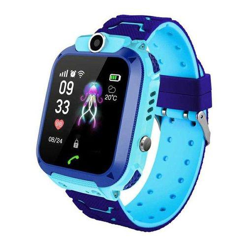 Relógio Inteligente Infantil Azul Ip67 Resistente Á Agua IOS Android - Ebai Brasil