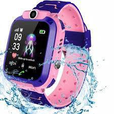 Relógio Inteligente Infantil Criança Rastreador Localizador C/câmera Anti-lost Sos Smartwatch ROSA - Artx