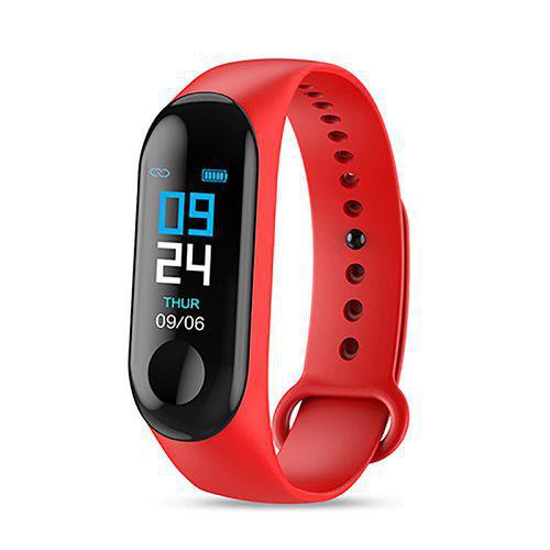 Relógio Inteligente M3 Plus Monitoramento do Coração, Pressão, Distância, Calorias, Tempo e Muito Mais - Smartband M3