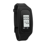 Moda Digital pedômetro LCD Passo curta distância Calorie Counter relógio de pulso Pulseira
