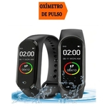 Relogio Inteligente Oximetro Batimento Pressao Mtr-24 Corrida Batimentos Android/Ios