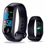 Relógio Inteligente Pulseira Smartband M3 Monitor Cardíaco E Pressão