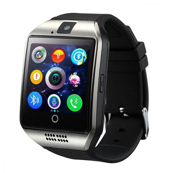Relogio Inteligente S18 Smartwatch P/ Android com Câmera - Prata - Importado