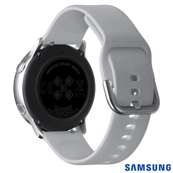 Relogio Inteligente Samsung Galaxy Watch Active Prata