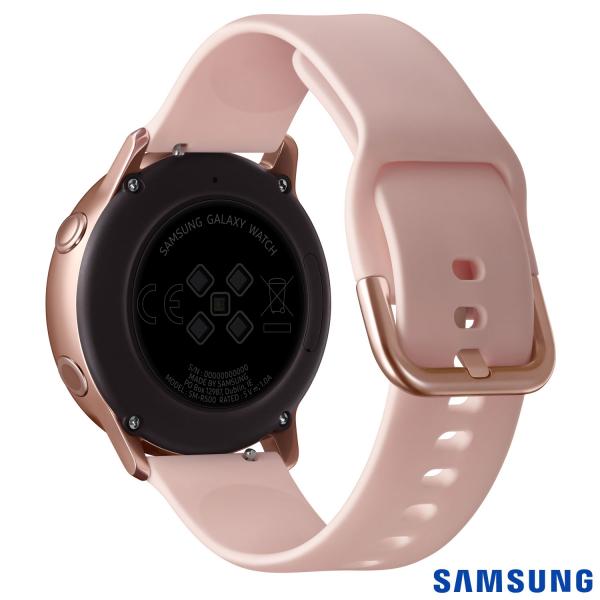 Relogio Inteligente Samsung Galaxy Watch Active Rose
