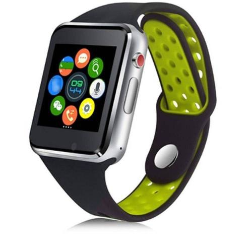 Relógio Inteligente Smart Watch Miwear M3 Fitness Tracker Bluetooth Android e Ios - Preto e Verde - Rwatch