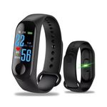 Relógio Inteligente Smartband M3 Bluetooth Frequência Cardíaca Pedômetro