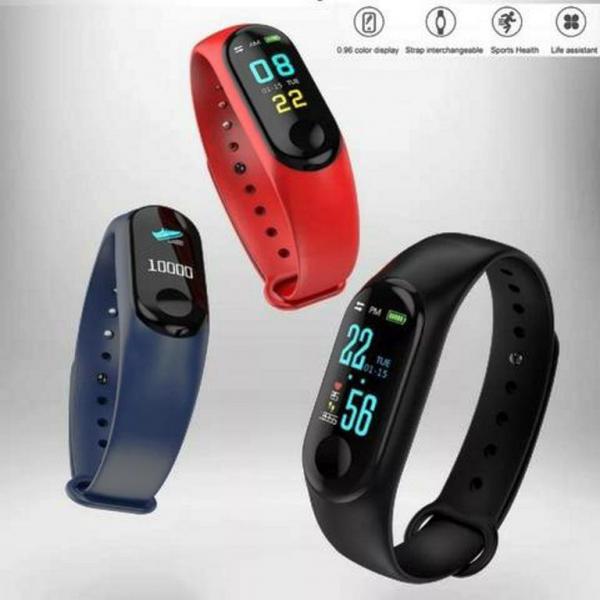 Relógio Inteligente Smartband M3 Monitor Cardiaco - Concise Fashion Style