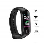 Relógio Inteligente Smartband M3 Monitor Cardíaco Pressão Arterial Sono Lcd Color Android Ios