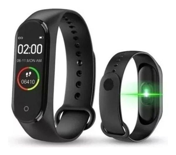 Relógio Inteligente Smartband M4 Mede Pressão e Batimentos