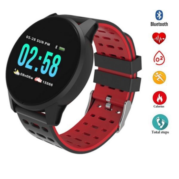 Relógio Inteligente Smartband W1 Monitoramento Cardíaco Esportes e Saúde - Bracelet