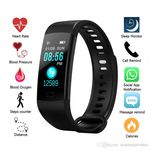 Relógio Inteligente Smartband Y5 Plus Ip67 Monitor Cardíaco 2019