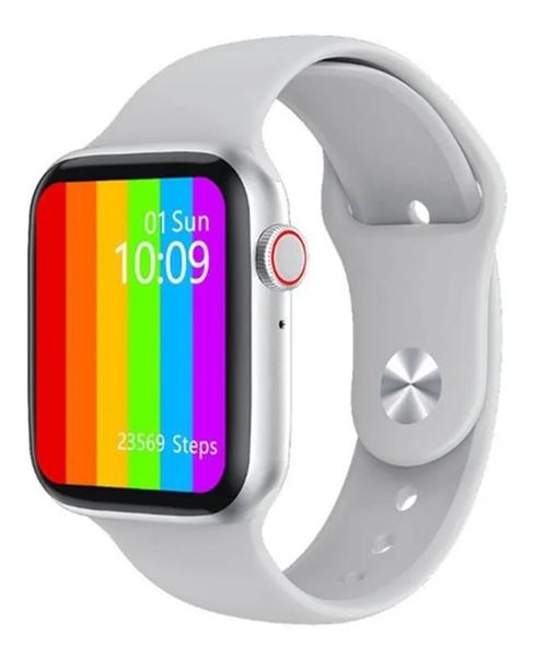 Relógio Inteligente Smartwatch 26 Android e Ios Tela Infinita C/ Medidor de Pressão Arterial