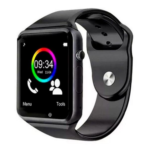 Relógio Inteligente Smartwatch A1 Bluetooth Preto - a Smart