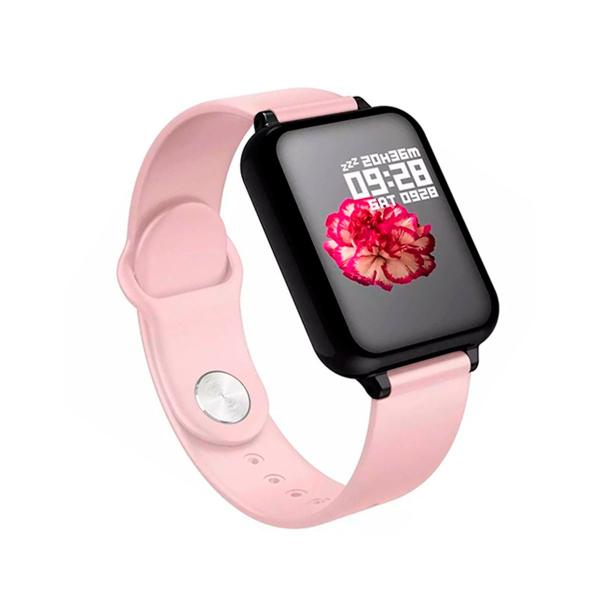 Relógio Inteligente Smartwatch B57 Rosa - Totaloutlet