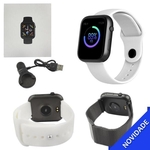 Relogio Inteligente Smartwatch Bluetooth Multi Funcoes Branco SMART BRACELET