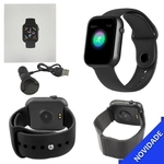 Relogio Inteligente Smartwatch Bluetooth Multi Funcoes Preto SMART BRACELET